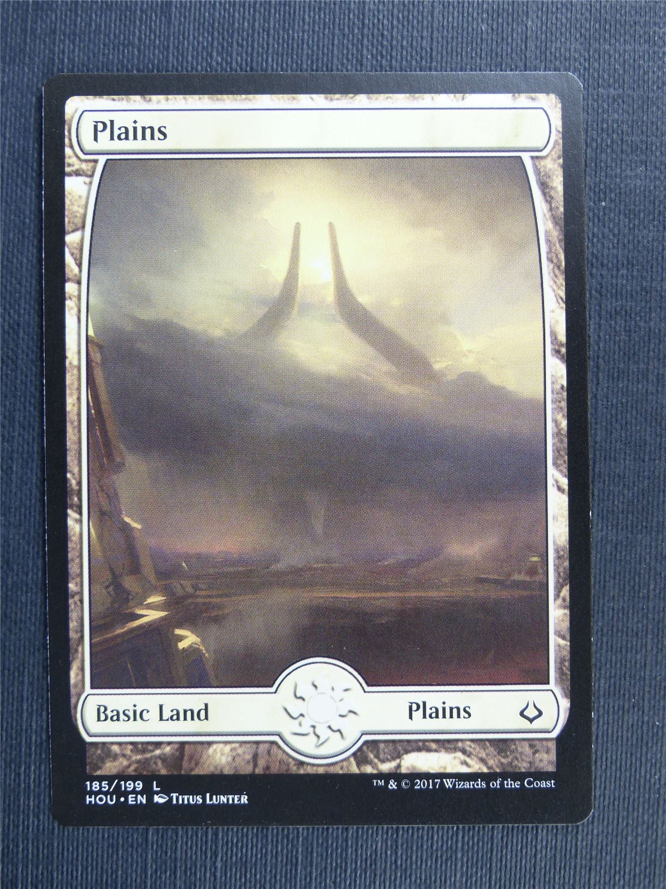 Plains 185/199 full art - Mtg Magic Cards #34L