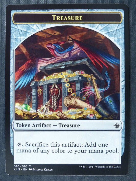 Treasure / Saproling Token - Mtg Card #1SJ