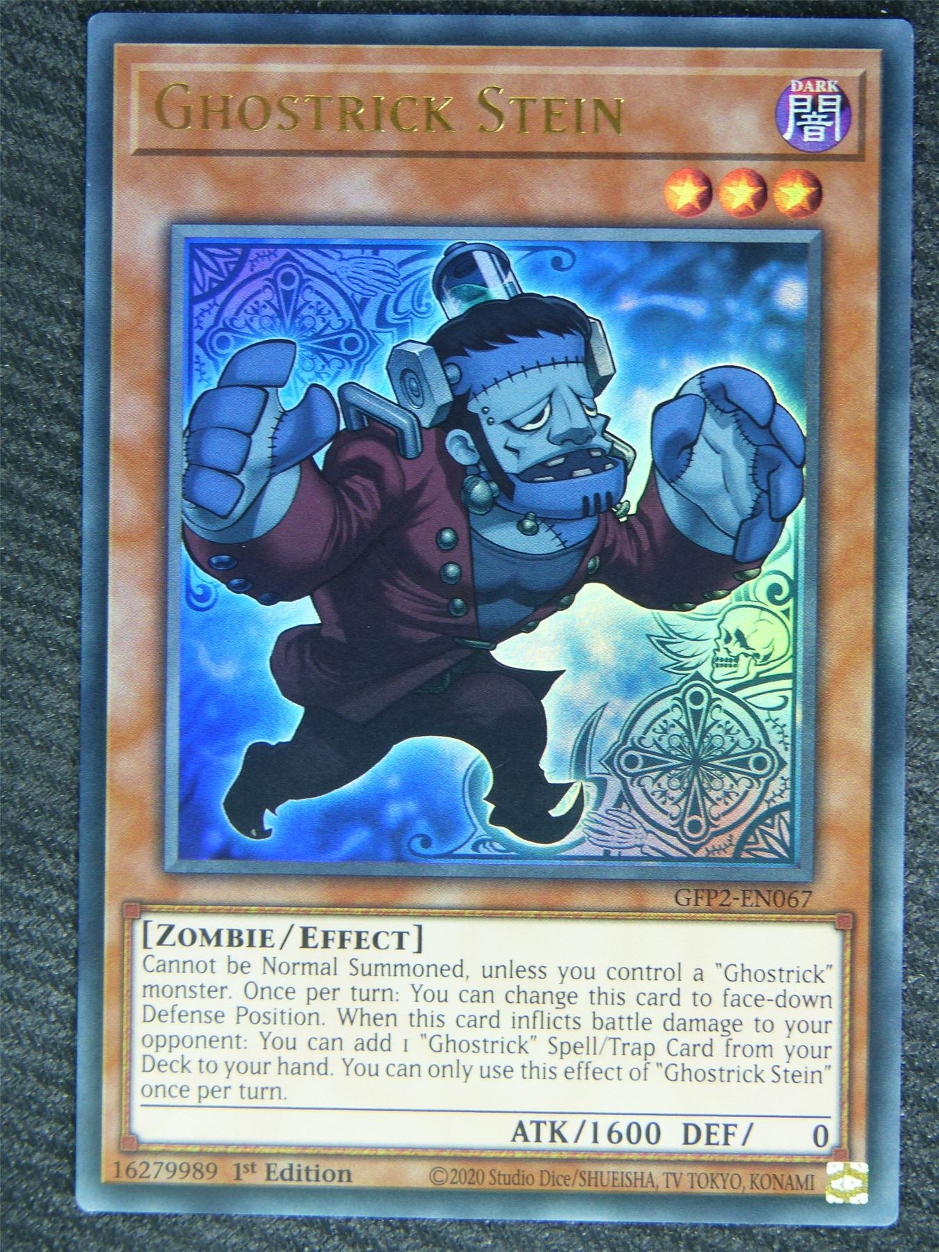 Ghostrick Stein GFP2 Ultra Rare - 1st ed - Yugioh Card #806