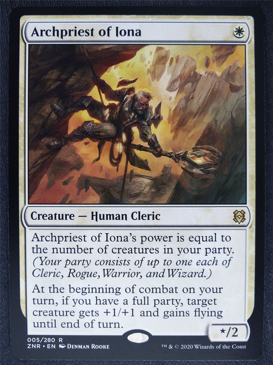 Archpriest of Iona Mint - Mtg Magic Cards #C