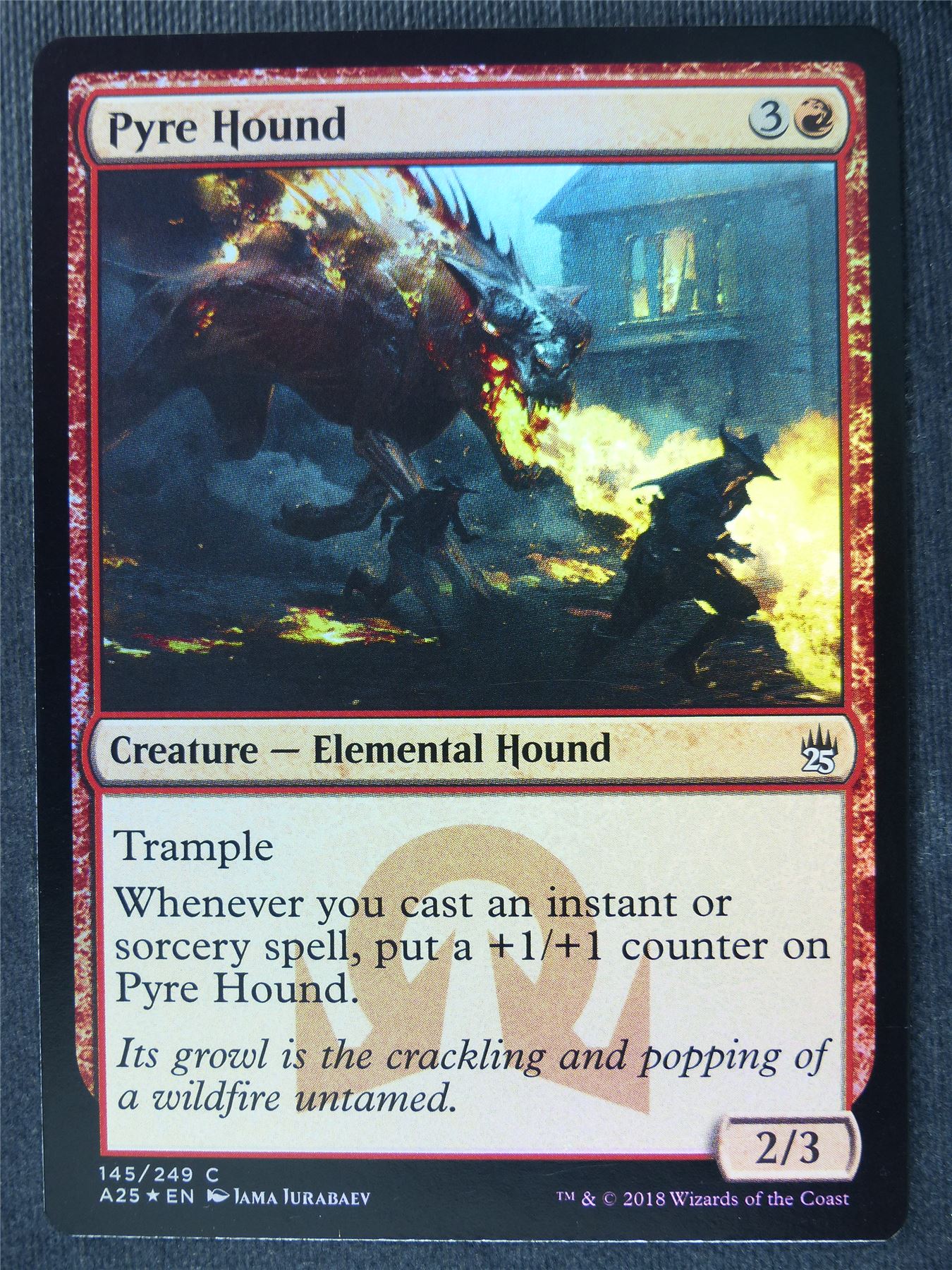 Pyre Hound Foil - Mtg Magic Cards #1TQ