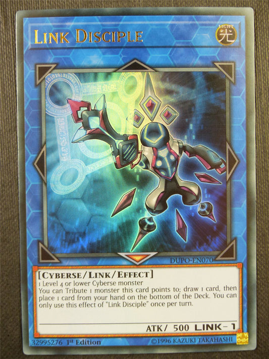 Link Disciple DUPO Ultra Rare - 1st ed Yugioh Card #9CJ