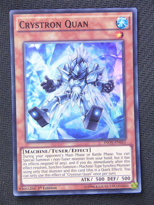 Crystron Quan INOV - Super Rare - Yugioh Card #5N4