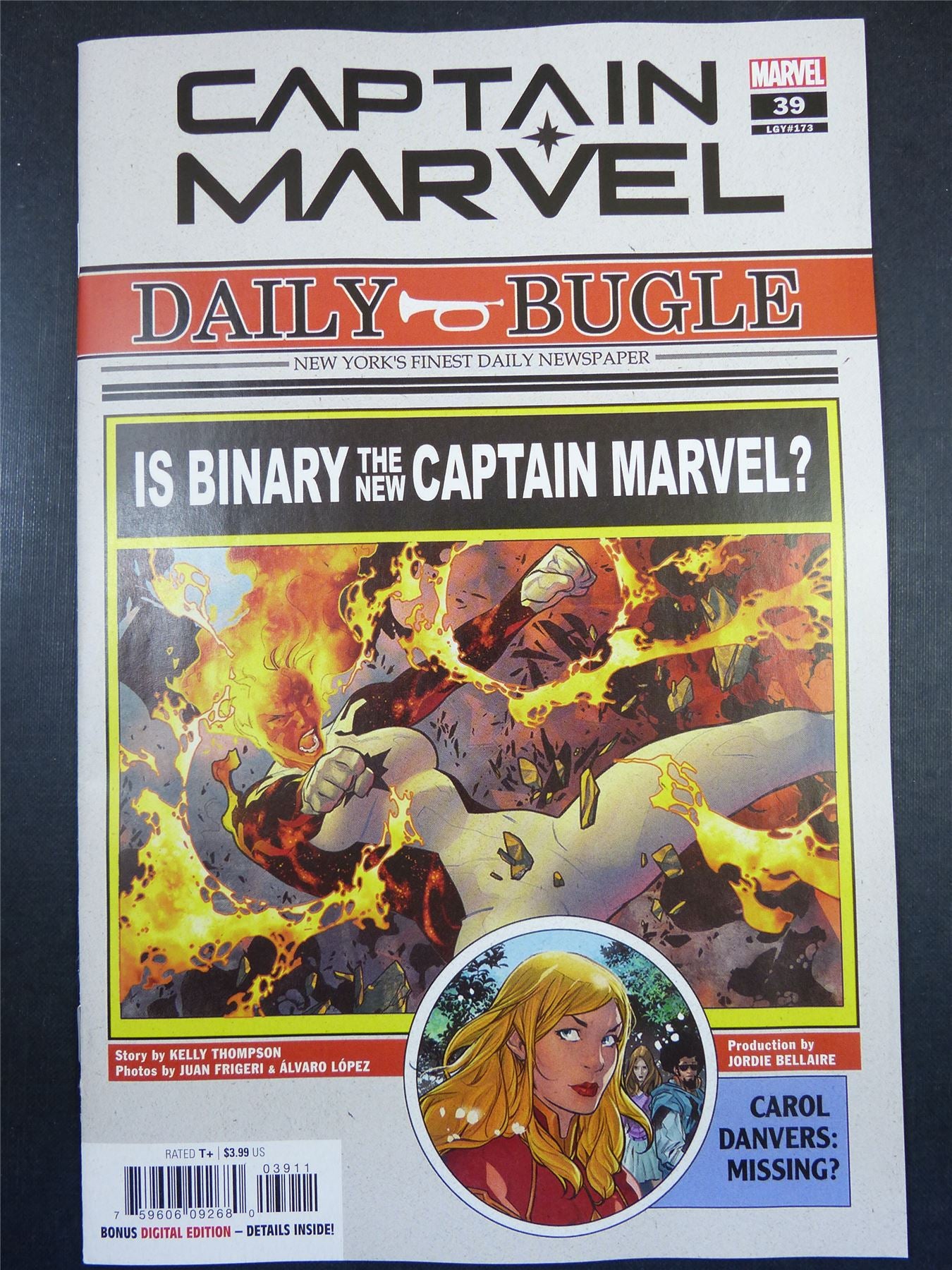 CAPTAIN Marvel #39 - Sep 2022 - Marvel Comics #54N