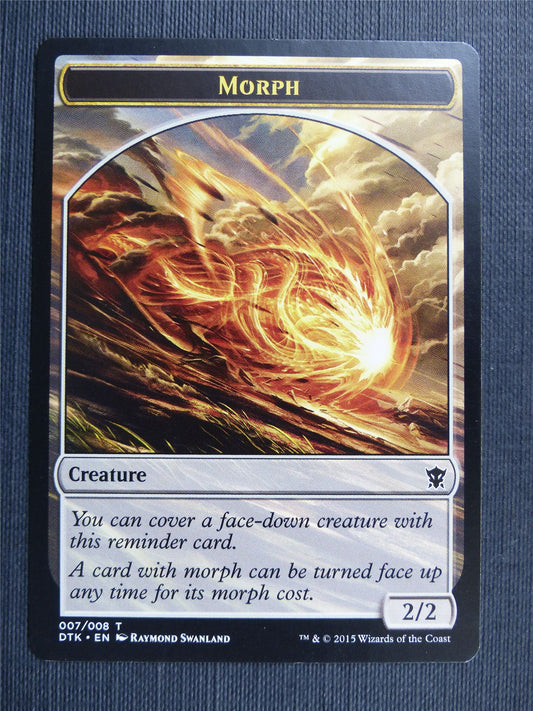 Morph Token - Mtg Magic Cards #44F