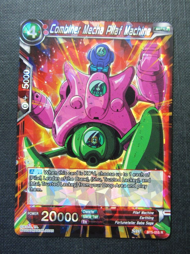 Combiner Mecha Pilaf Machine R - Dragon Ball Super Cards # 3F39