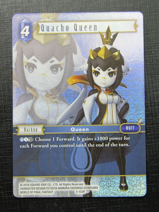 QUACHO QUEEN 3-132R FOIL - Final Fantasy Card # 1D14