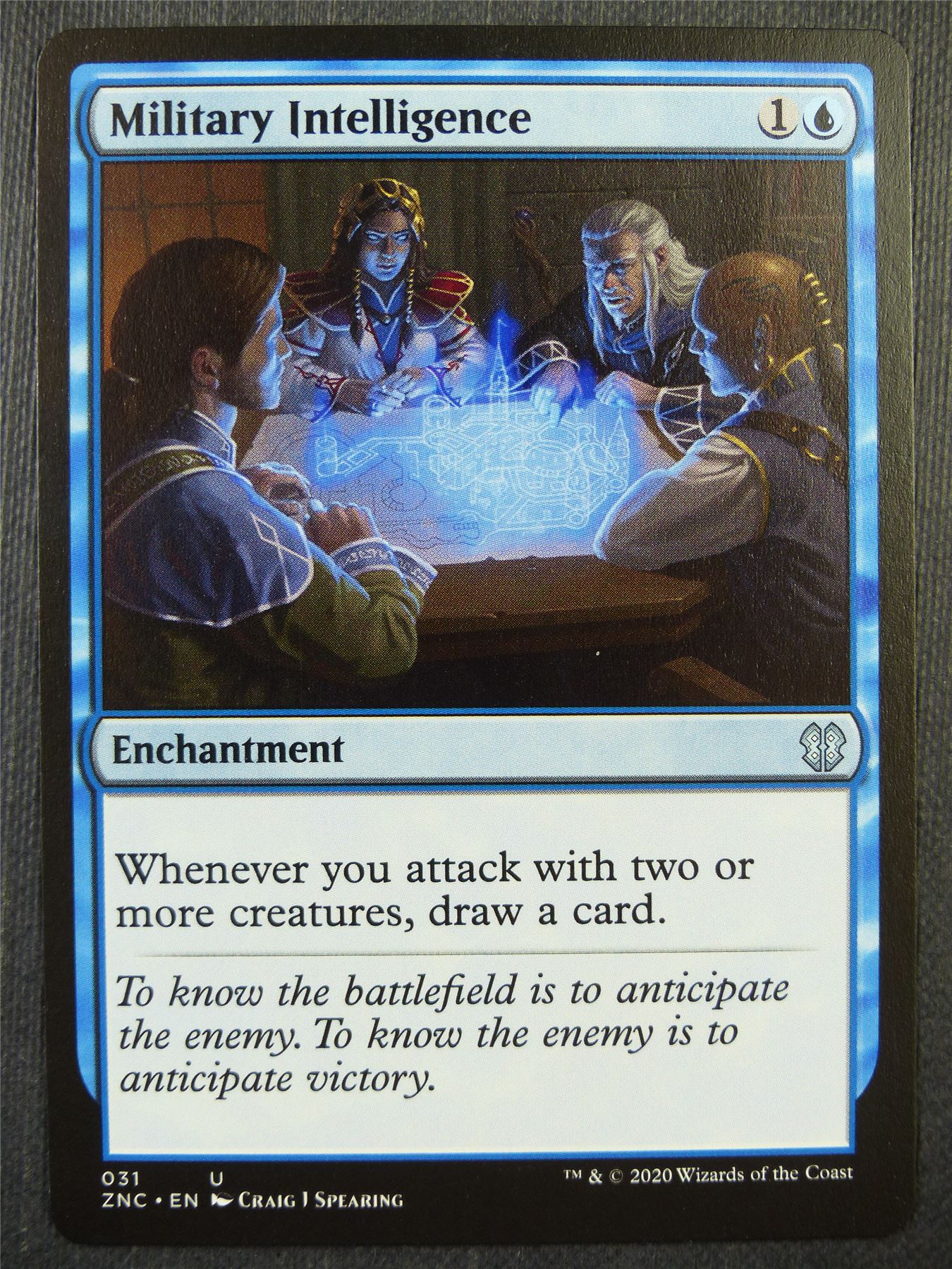 Military Intelligenced - Mtg Card #6A2