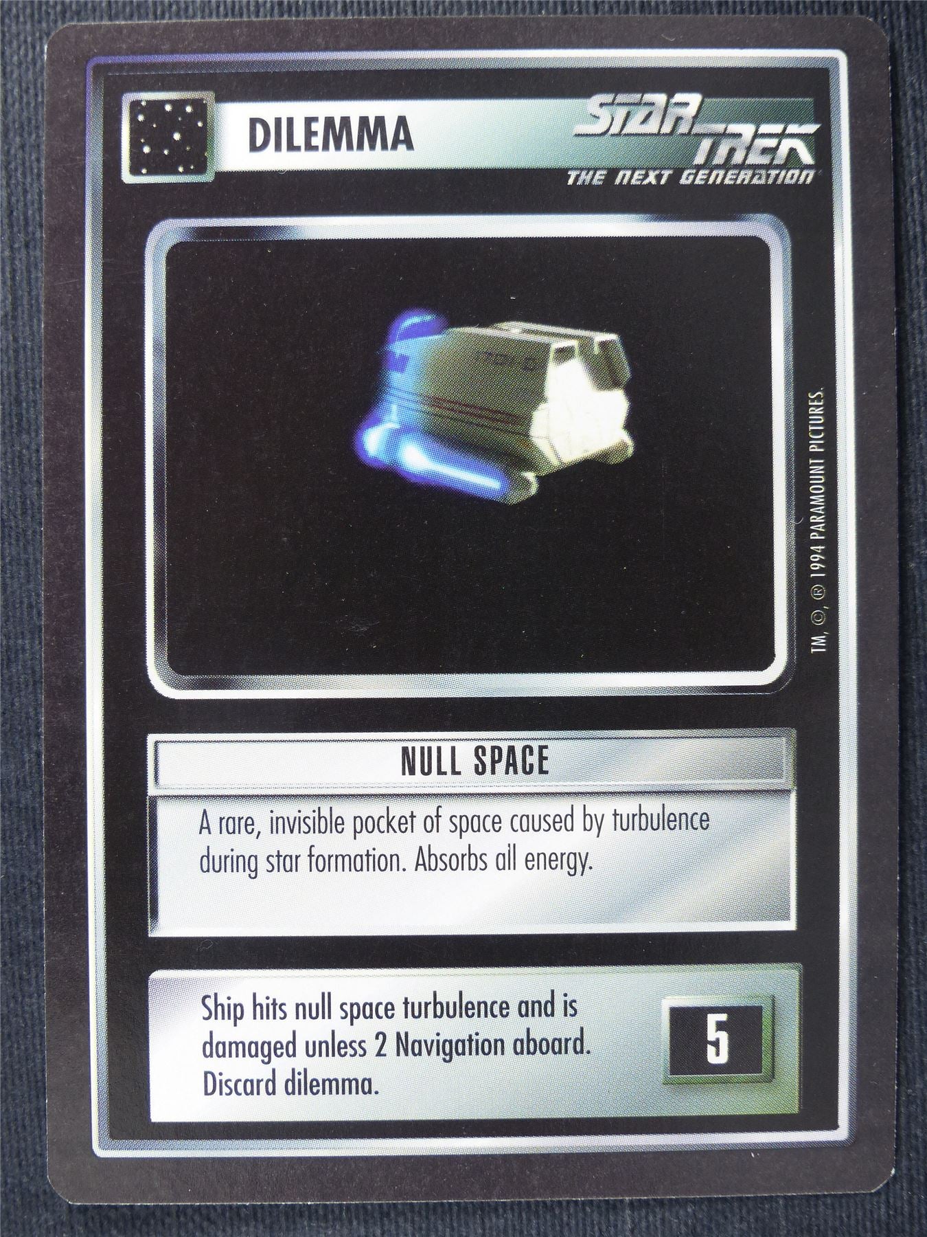 Null Space - NG - Star Trek Cards #17V