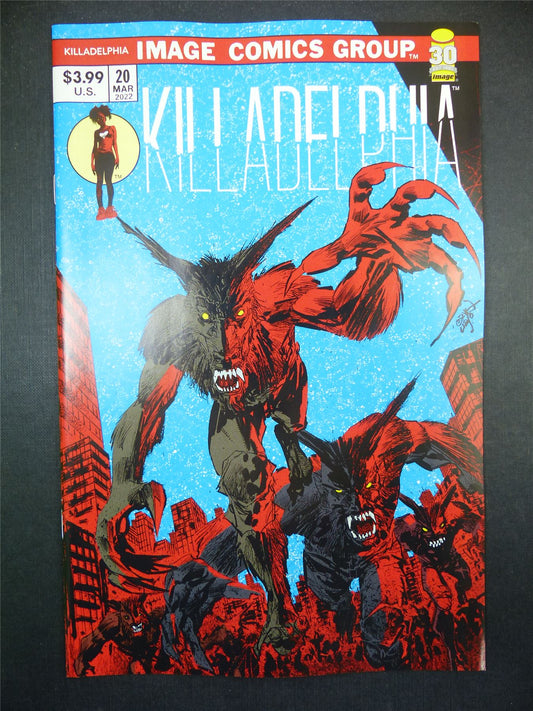 KILLADELPHIA #20 - Mar 2022 - Dark Horse  Comic #931