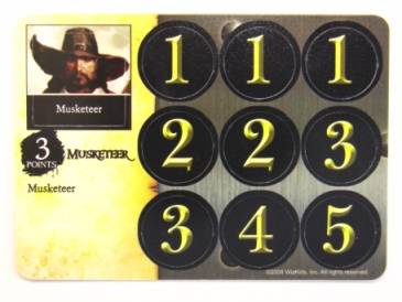 Pirates Pocketmodel FIRE & STEEL 122 Musketeer