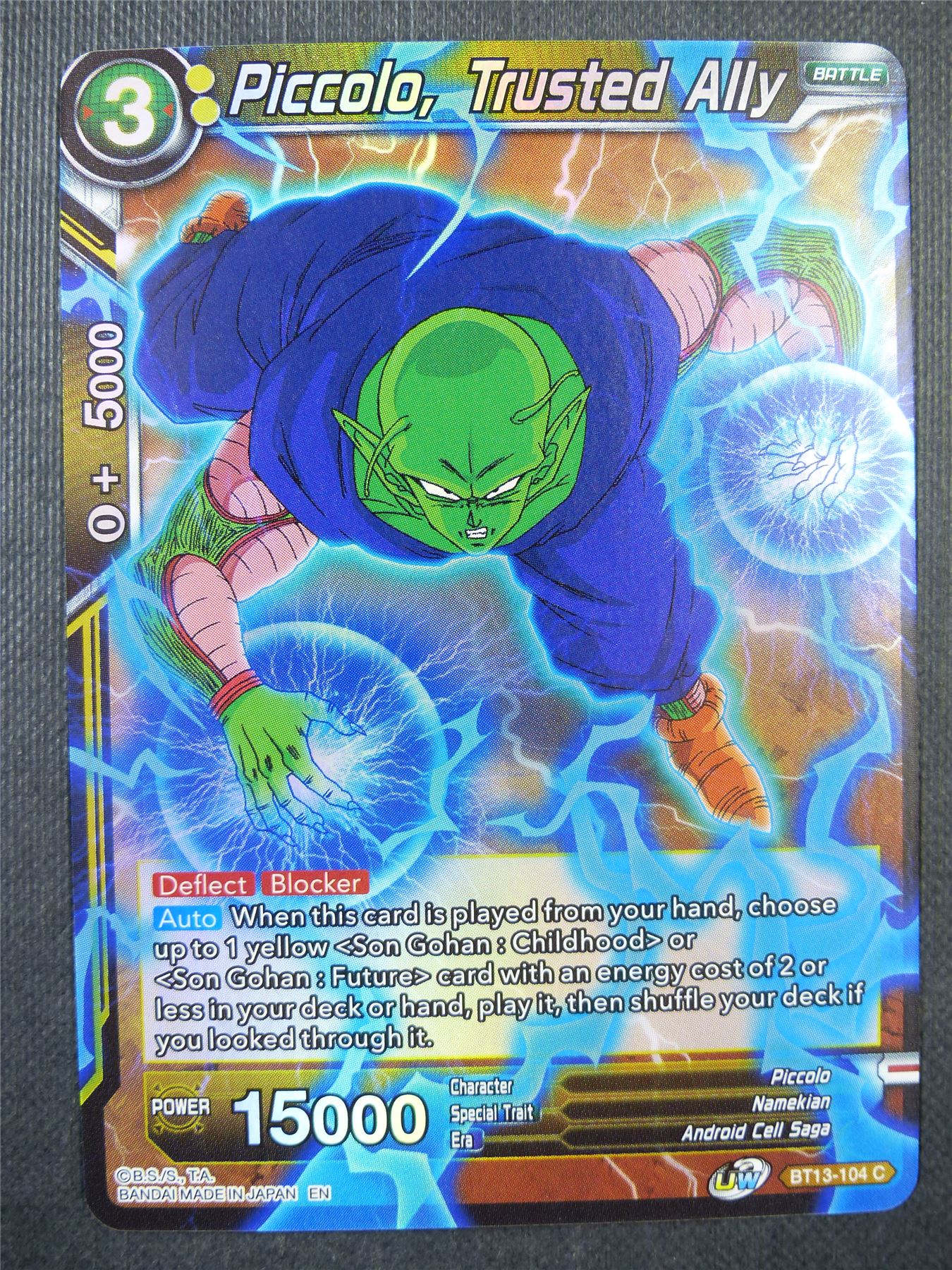 Piccolo Trusted Ally BT13 Foil - Dragon Ball Super Card #781