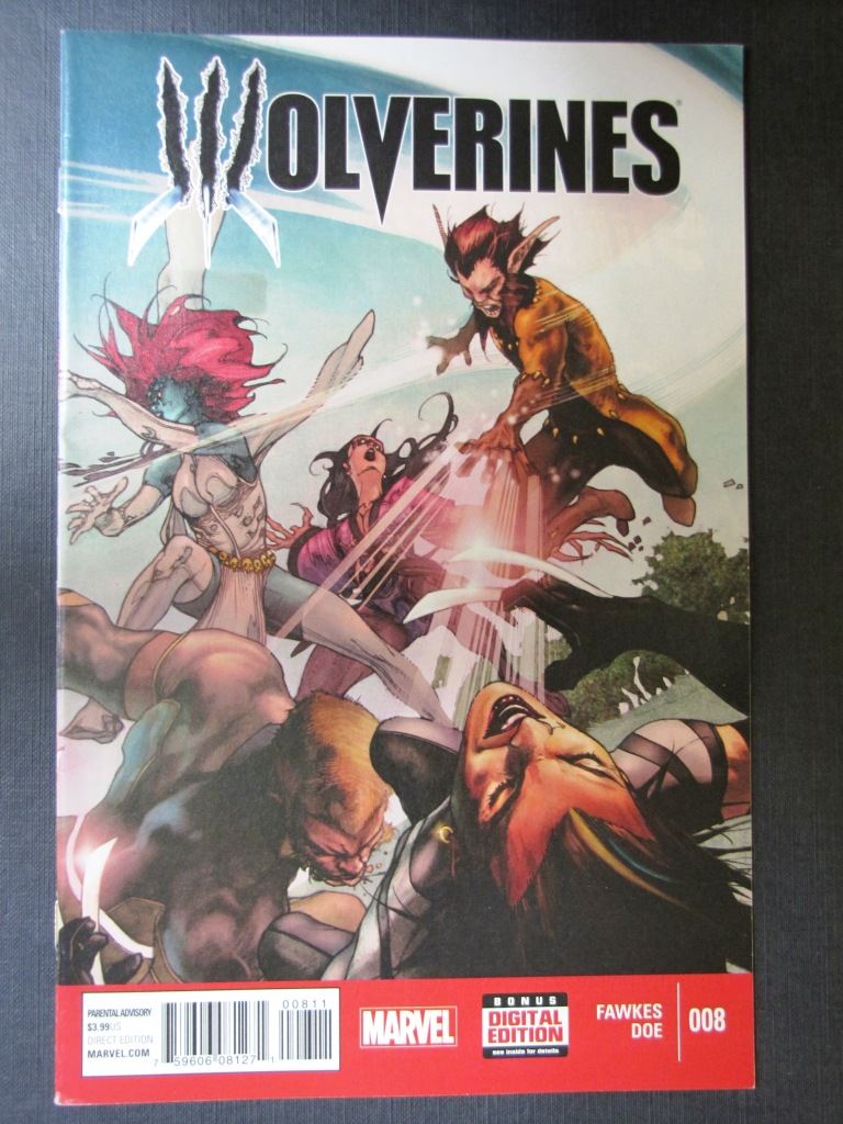 Wolverines #8 - Marvel Comics # 5C34