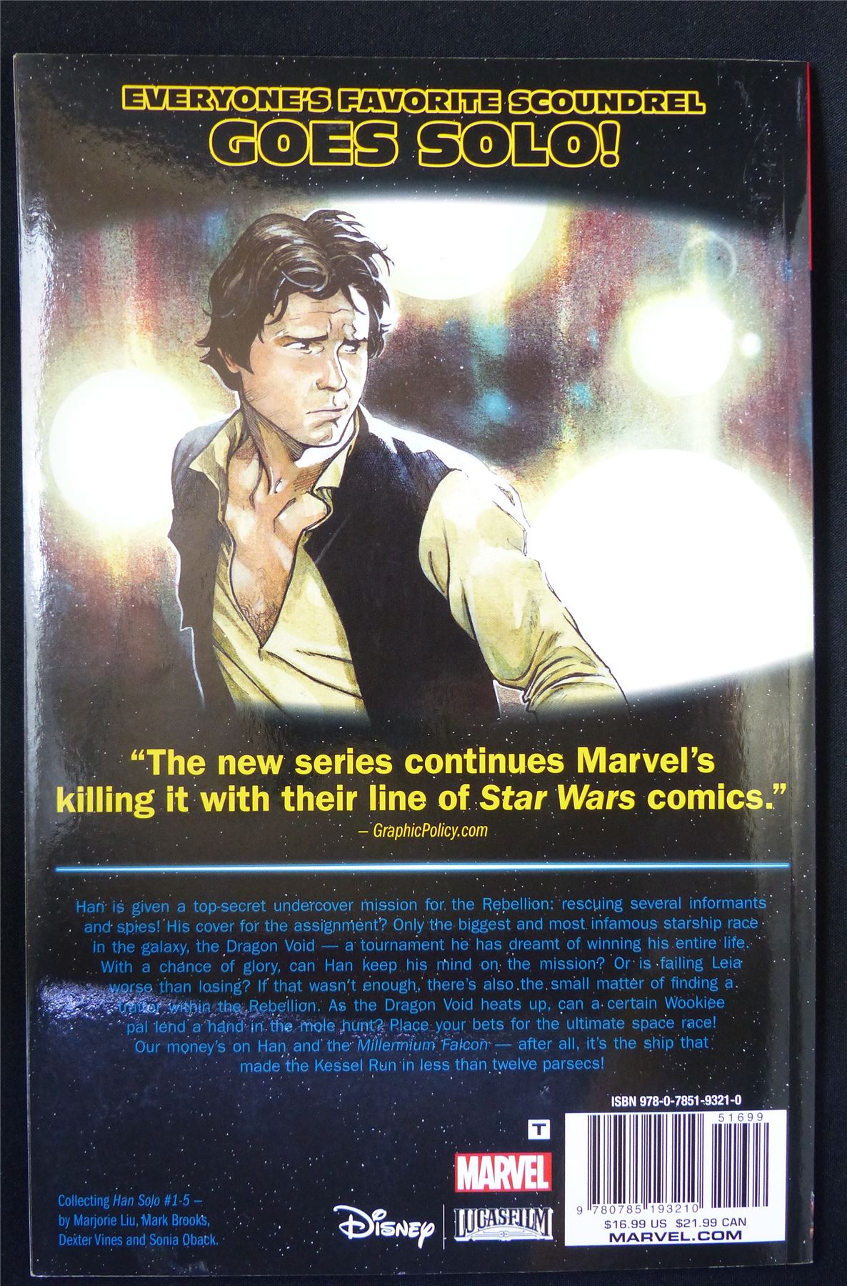 STAR Wars: Han Solo - Marvel Graphic Softback #2R7