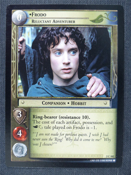 Frodo 2 C 102 - LotrR Cards #3DW