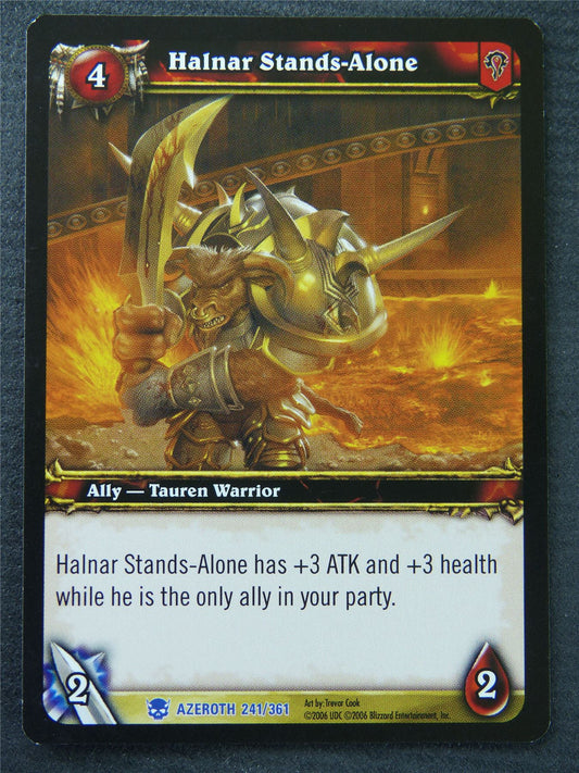 Halnar Stands-Alone - Rare - World Of Warcraft #1M9