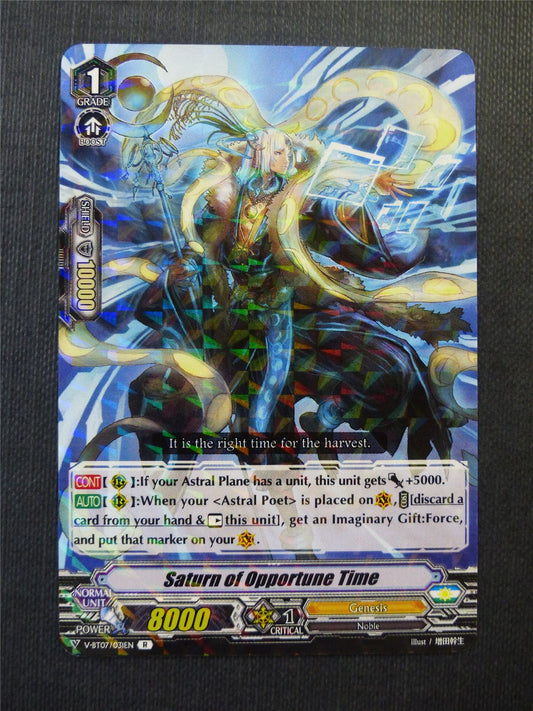 Saturn of Opportune Time V-BT07 R - Vanguard Cards #V1