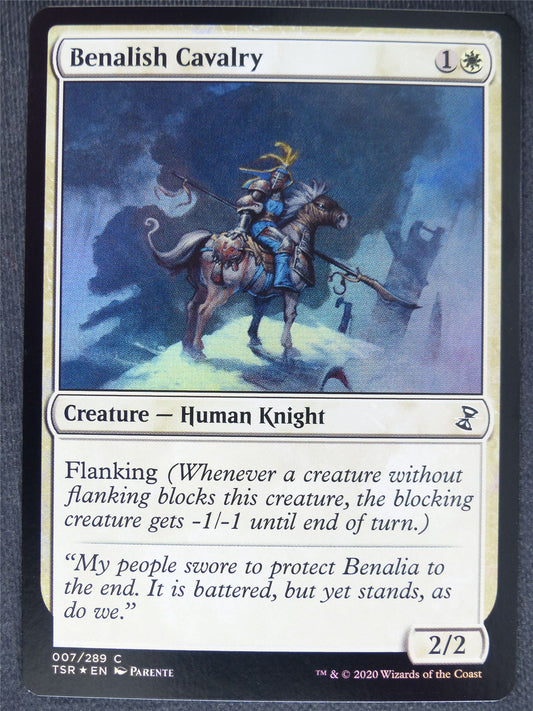 Benalish Cavalry Foil - Remastered - Mtg Magic Cards #Q2