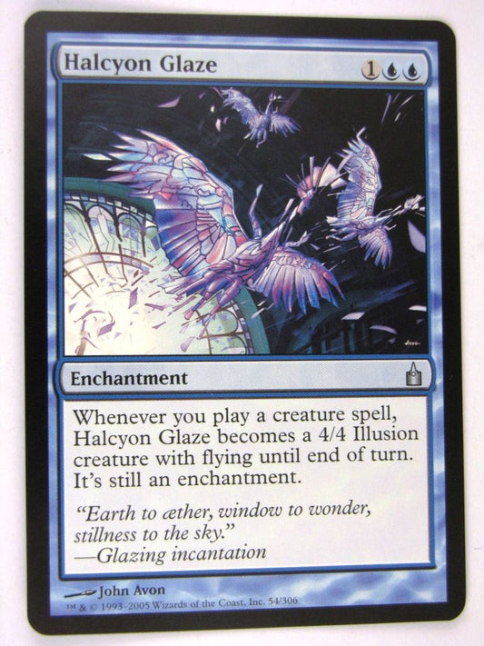 MTG Magic: the Gathering Cards: HALCYON GLAZE: RAV