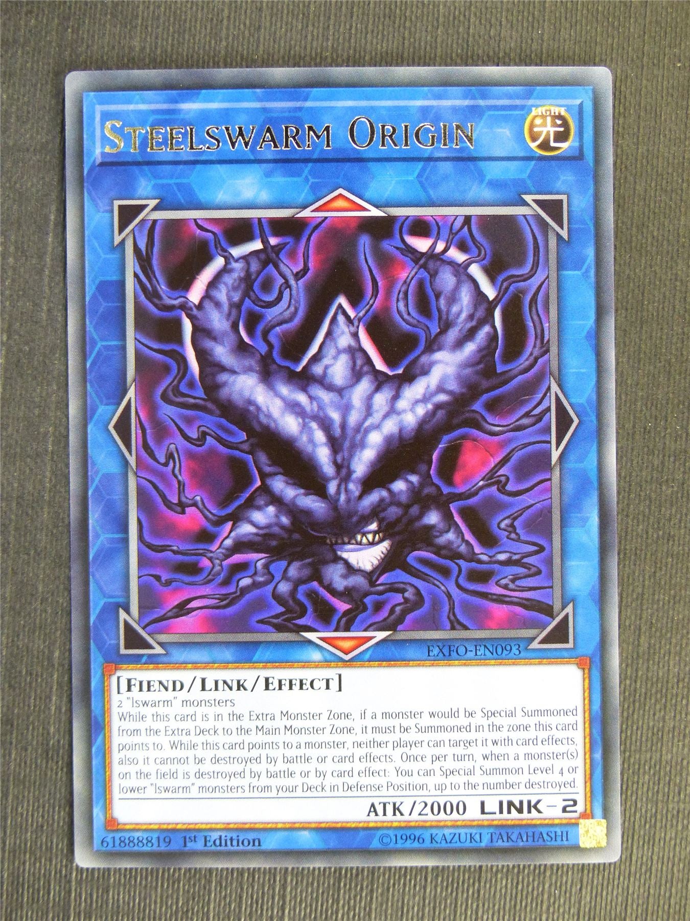 Steelswarm Origin EXFO Rare - 1st ed - Yugioh Cards #TY