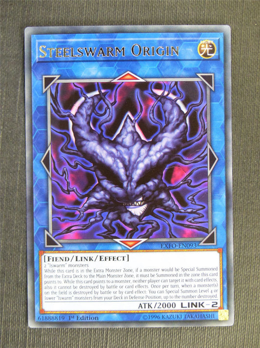 Steelswarm Origin EXFO Rare - 1st ed - Yugioh Cards #TY