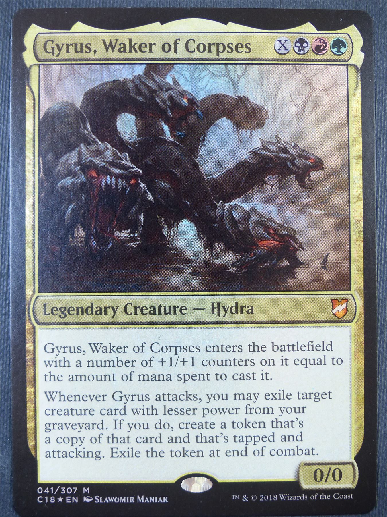 Gyrus Waker of Corpses Foil - Mtg Card #5SX