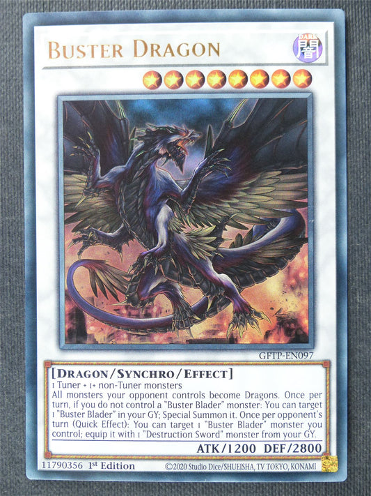 Buster Dragon GFTP Ultra Rare - 1st ed - Yugioh Cards #2NF