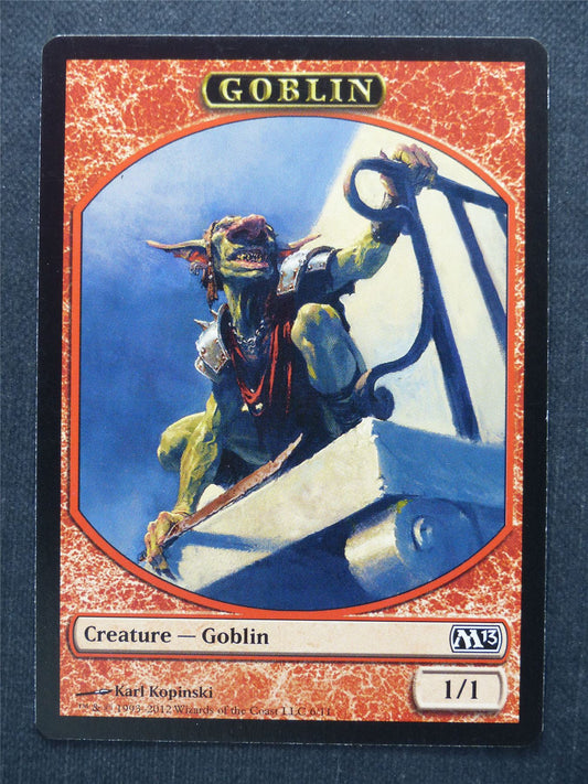 Goblin Token - Mtg Magic Card #9Z