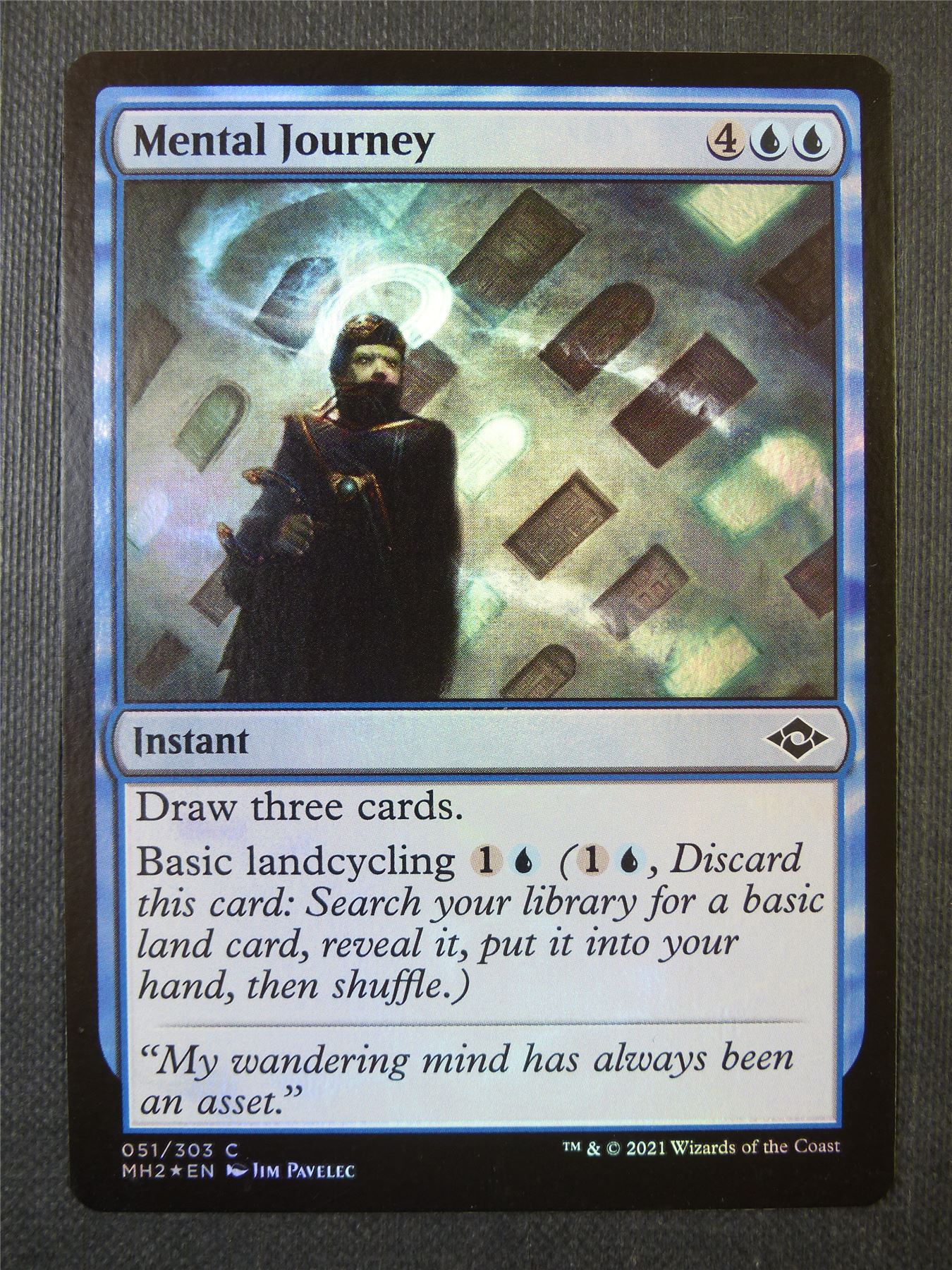 Mental Journey Foil - Mtg Card #8R2