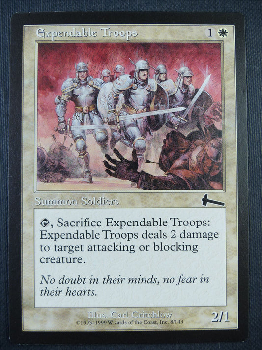 Expendable Troops - Mtg Card #9EO
