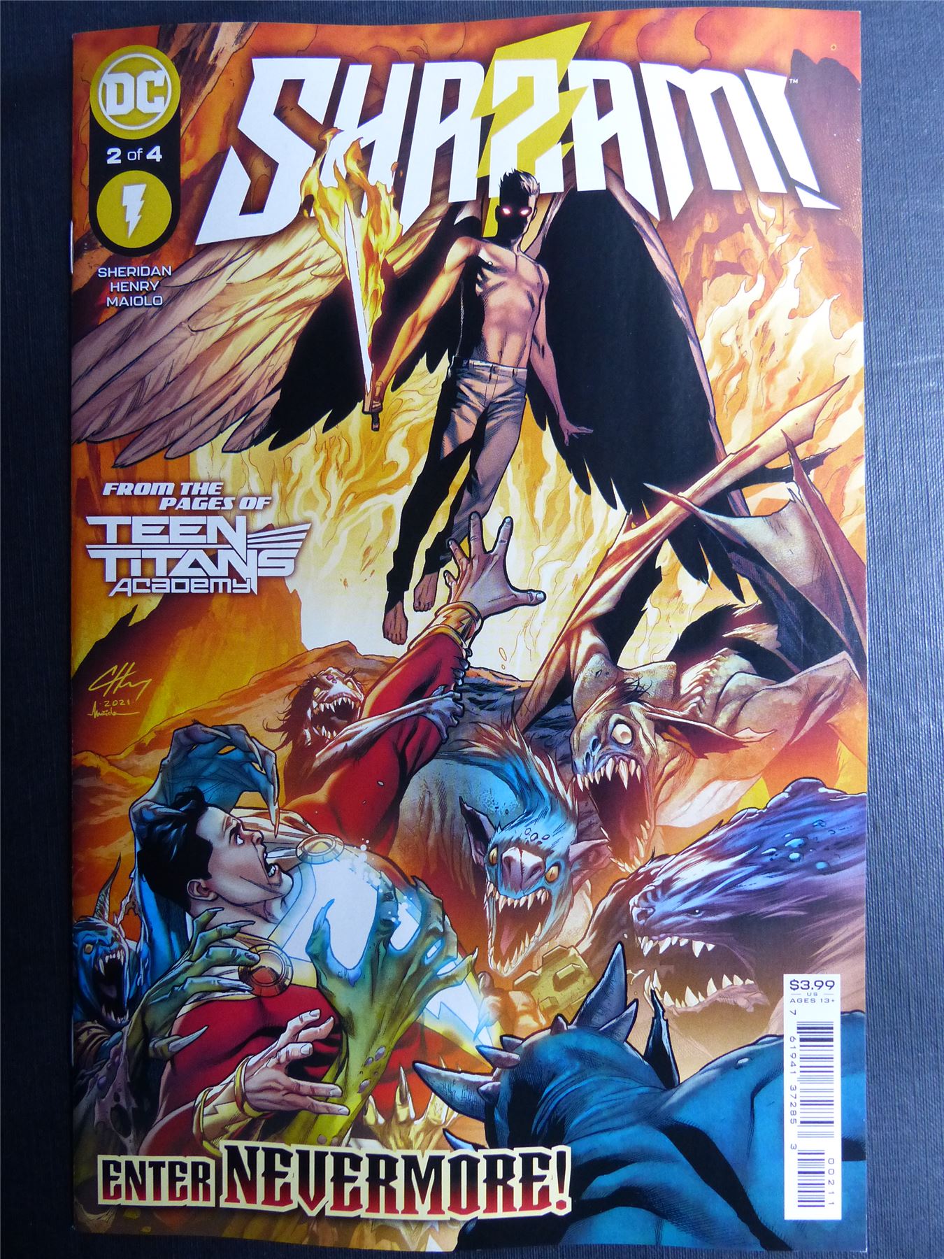 SHAZAM #2 - Oct 2021 - DC Comics #20P