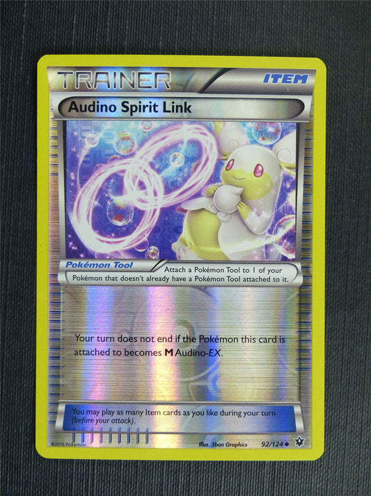 Audino Spirit Link 92/124 Reverse Holo - Pokemon Cards #1VT