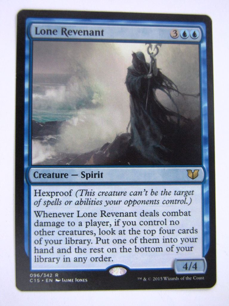 MTG Magic Played Cards: LONE REVENANT # 7D14