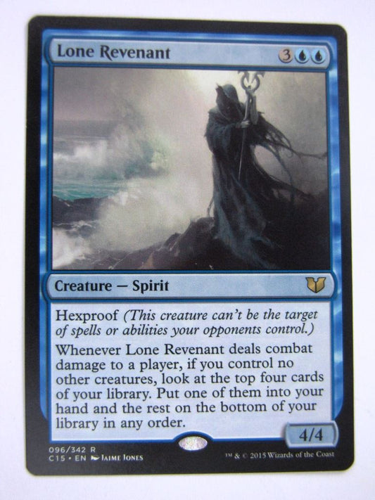 MTG Magic Played Cards: LONE REVENANT # 7D14