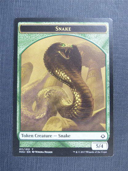 Snake / Zombie - Mtg Magic Token Cards #4QM