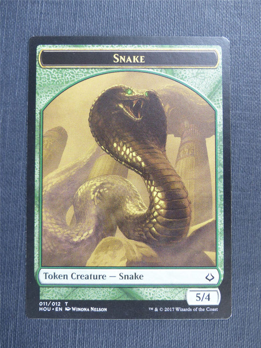 Snake / Zombie - Mtg Magic Token Cards #4QM