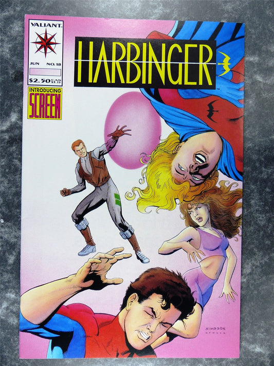 HARBRINGERS #18 - Valiant - Comic #J4