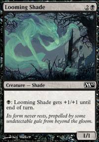 Mtg Magic Card: M10 : Looming Shade