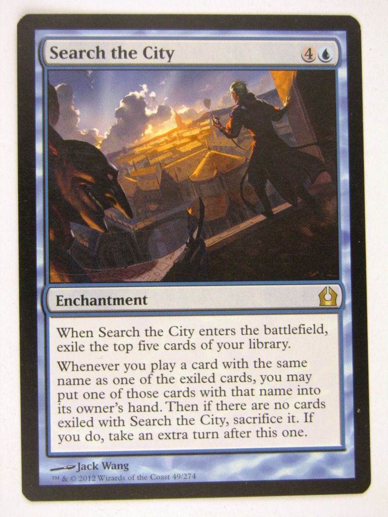 MTG Magic: The Gathering Cards: SEARCH THE CITY - Played Rare