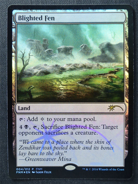 Blighted Fen Promo Foil - Mtg Magic Cards #M7