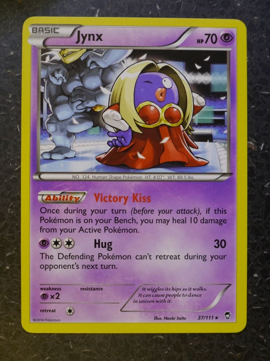 Pokemon Cards: JYNX 37/111 RARE # 7A74