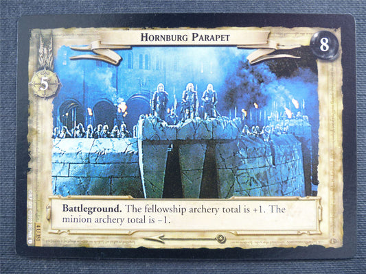 Hornburg Parapet 4 U 351 - LotR Cards #2XK