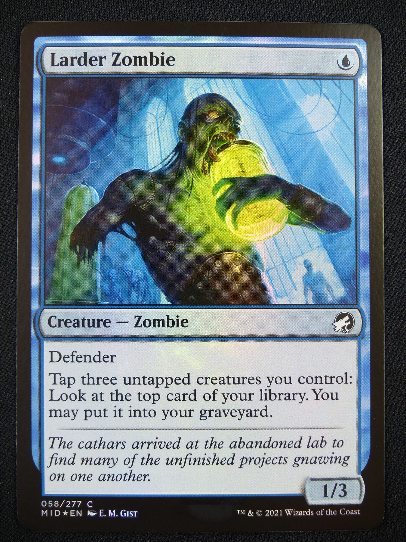 Larder Zombie Foil - Mtg Card #1RU