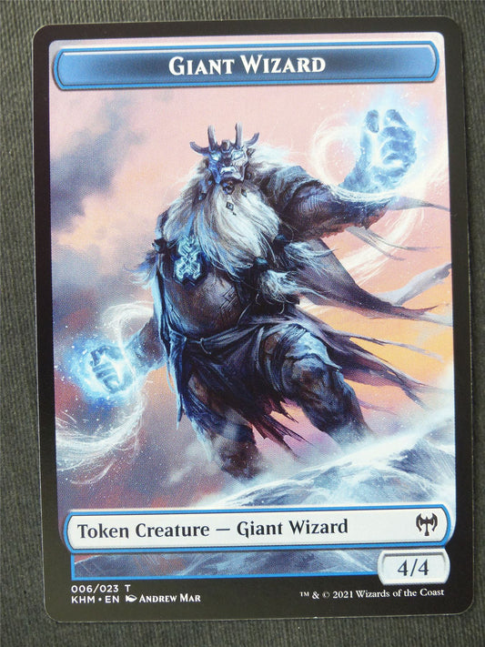 Giant Wizard Token - Mtg Magic Cards #VE