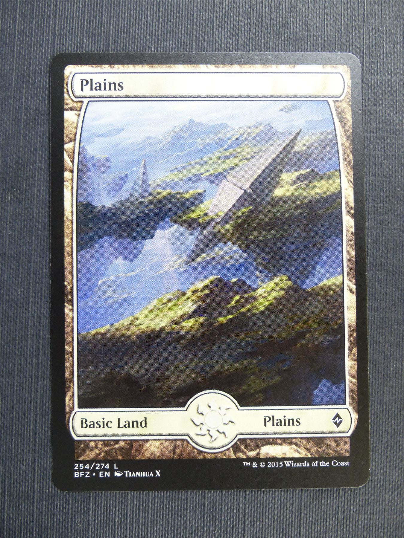Plains Fullart 254/274 - Mtg Magic Cards #4CJ