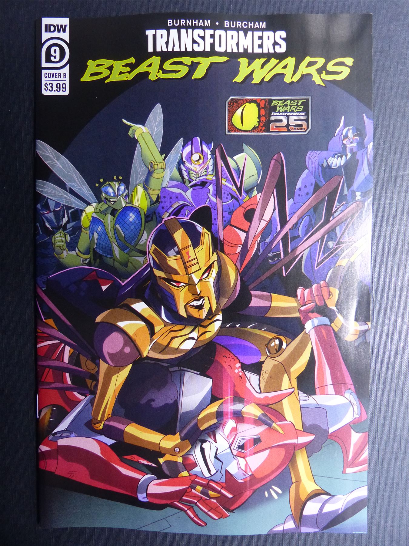 TRANSFORMERS: Beast Wars #9 cvr B - Oct 2021 - IDW Comics #1FD