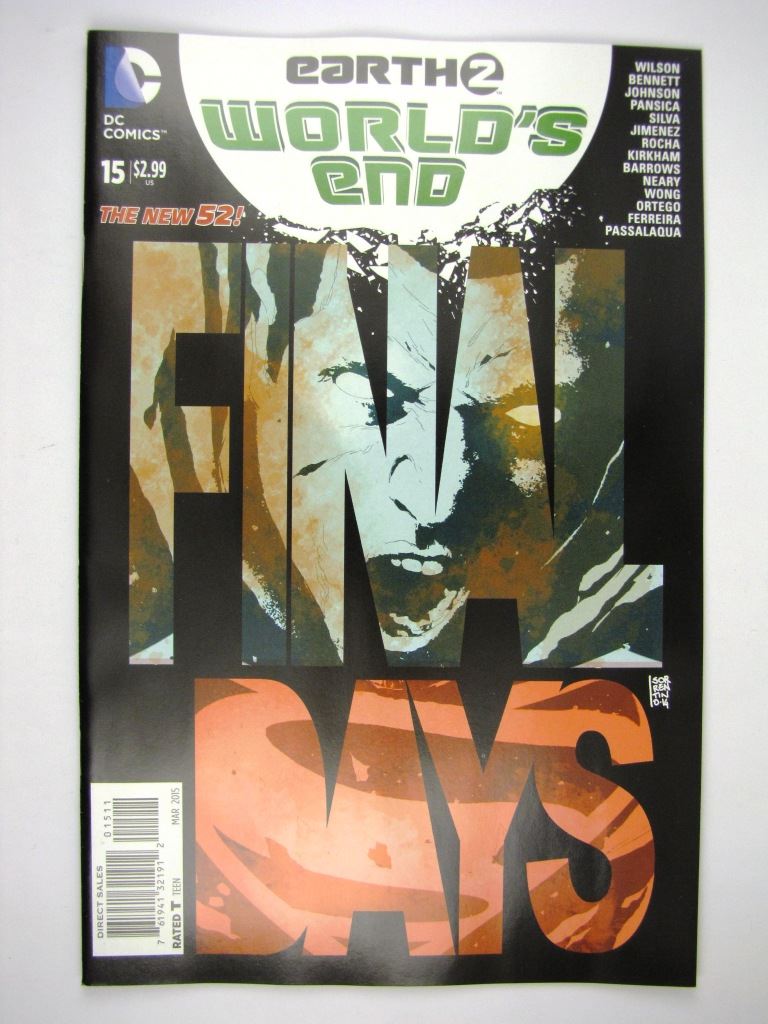 DC Comics: EARTH 2: WORLD'S END #15 MARCH 2015 # 20E91