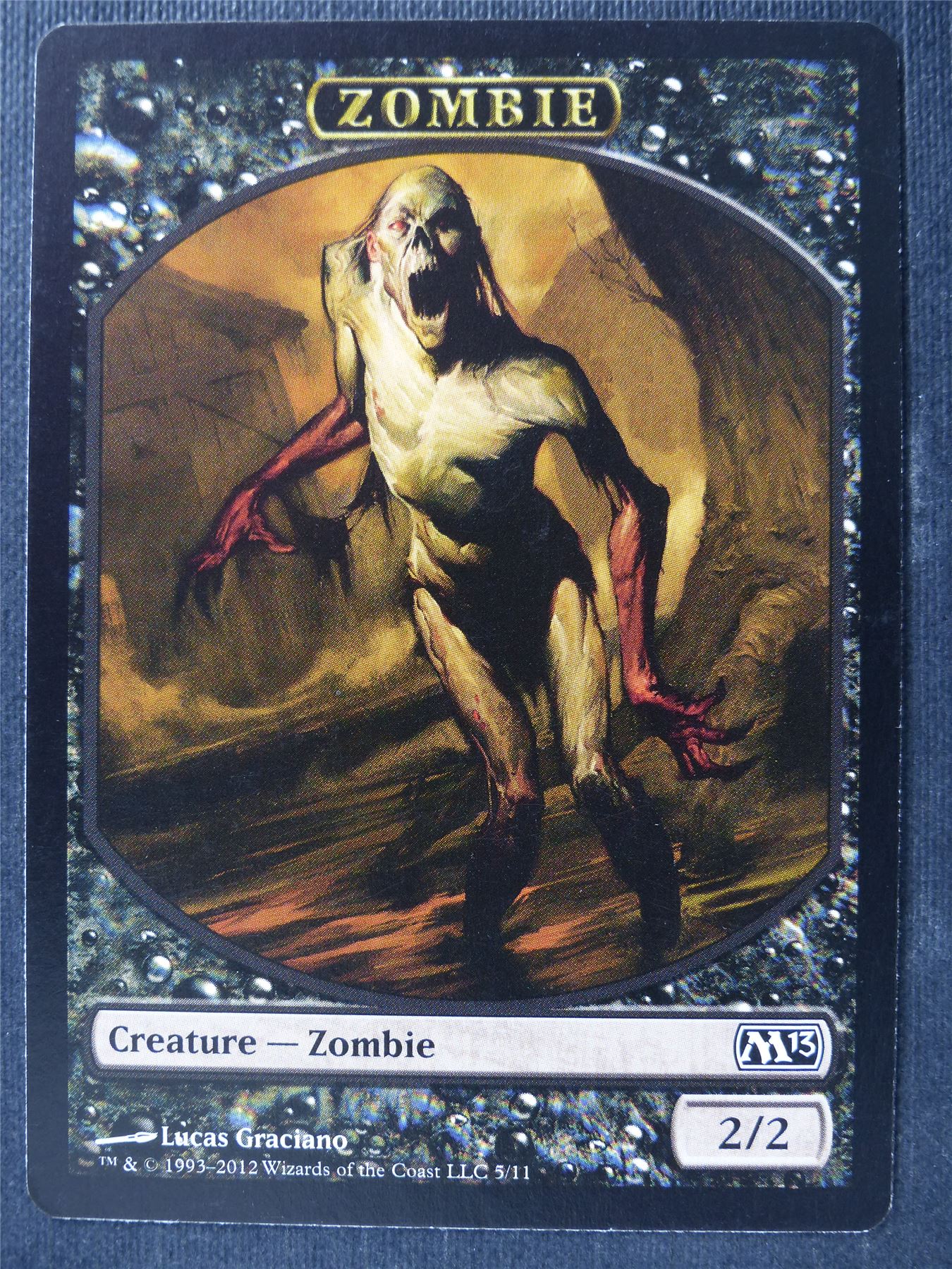 Zombie Token - Mtg Card #3W0