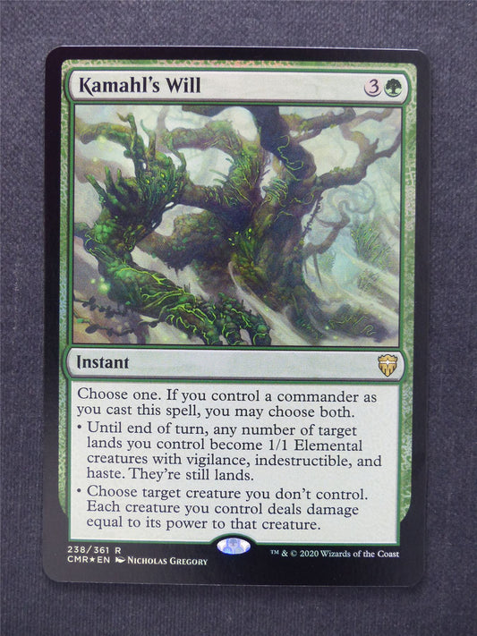 Kamahl's Will Foil - Commander Legends #J2
