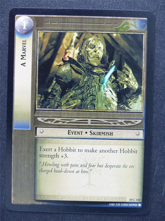 A Marvel 10 C 110 - LotR Cards #W7